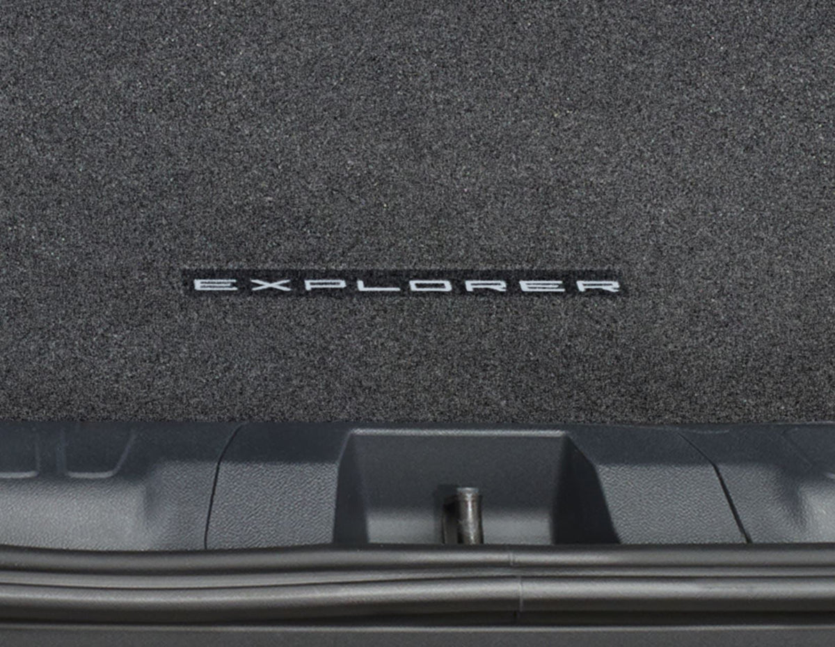 ALL-ELECTRIC EXPLORER REVERSIBLE BOOT FLOOR LOAD COMPARTMENT MAT LOAD PROTECTION WITH LOGO 2024-ONWARDS